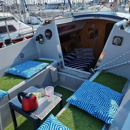 Voilier Au Soleil Levant Le Havre